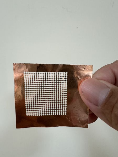 Waterjet Laser Copper Foil Drilling